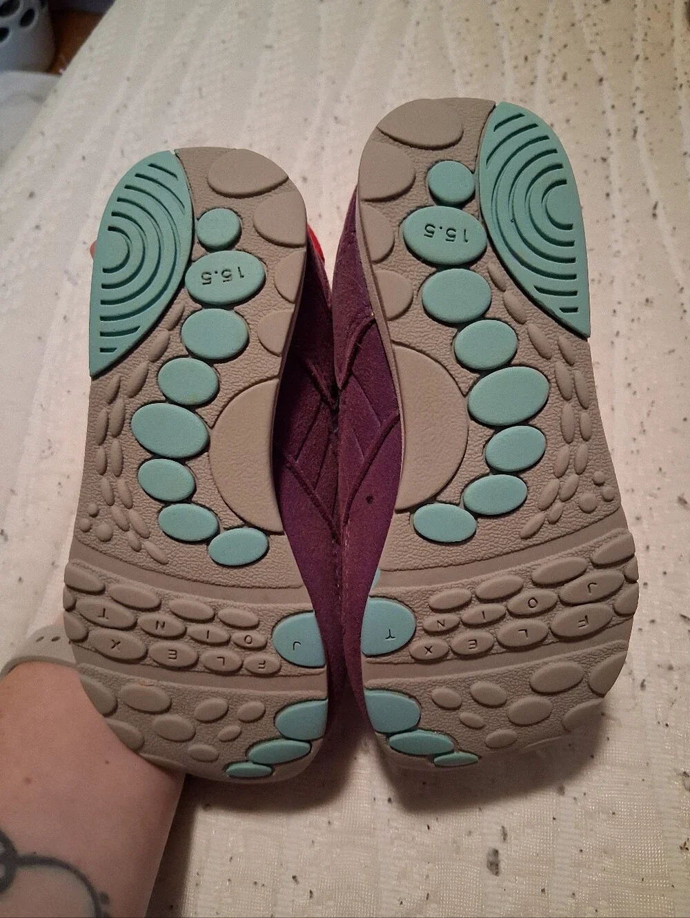 Tsukihoshi Purple Kids Sneakers Size 8